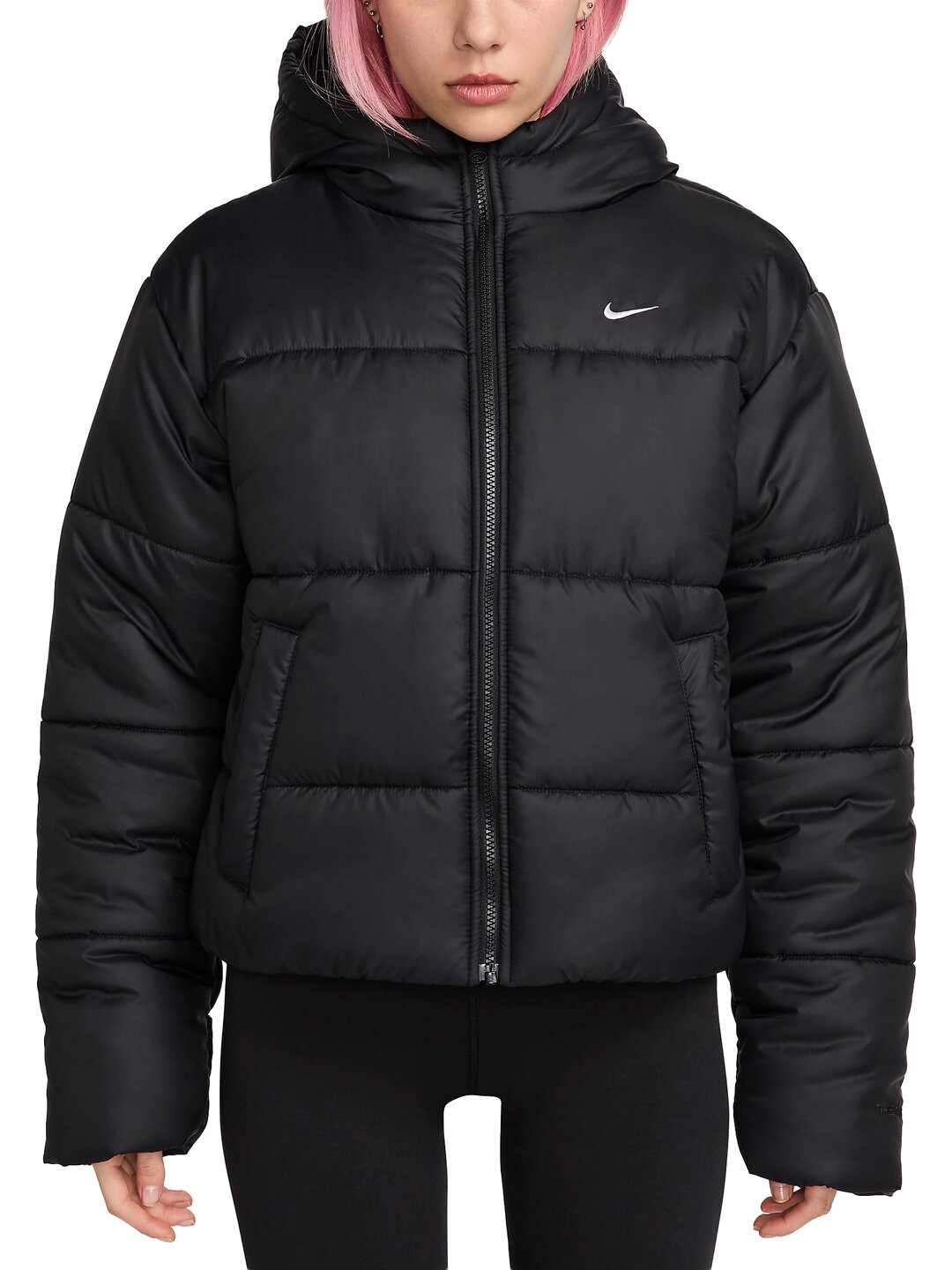 Куртка NIKE Sportswear Classic, размер L, черный — фото 1