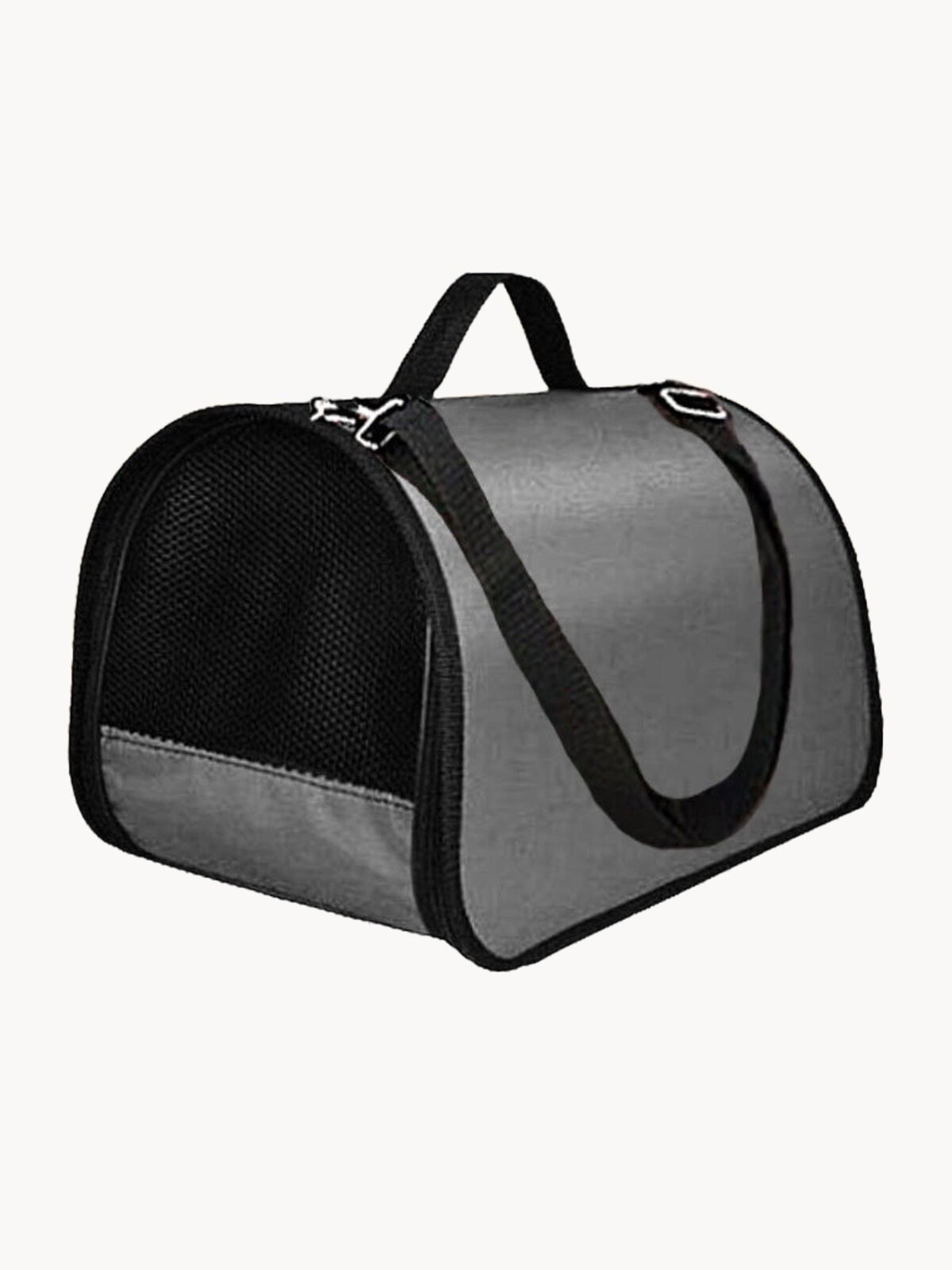 Сумка переноска для кошек и собак L жесткая XL ZOLO до 12 кг №4 51x29x29 см для самолета авиаперевозок серая