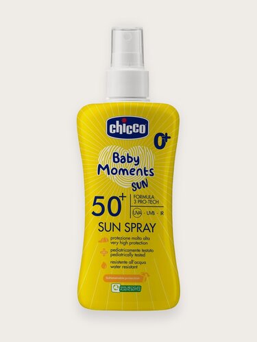 Изображение товара Спрей детский солнцезащитный SPF50+, 150 мл Baby Moments Sun