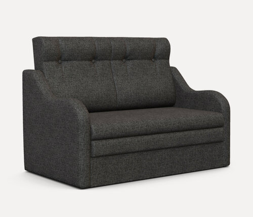 Изображение товара Диван-кровать Классика 2В, Малютка, раскладной, рогожка темно-серый
