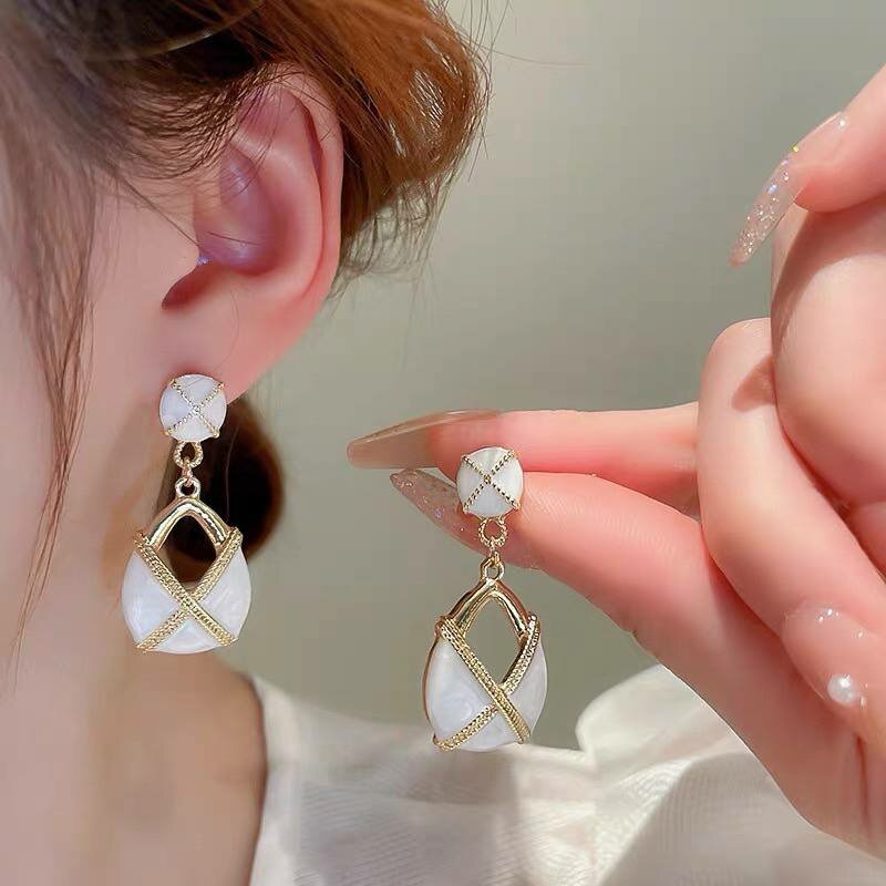 Серьги, золотой — фото 1