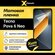 Гидрогелевая защитная матовая пленка X1 на экран для Tecno Pova 6...