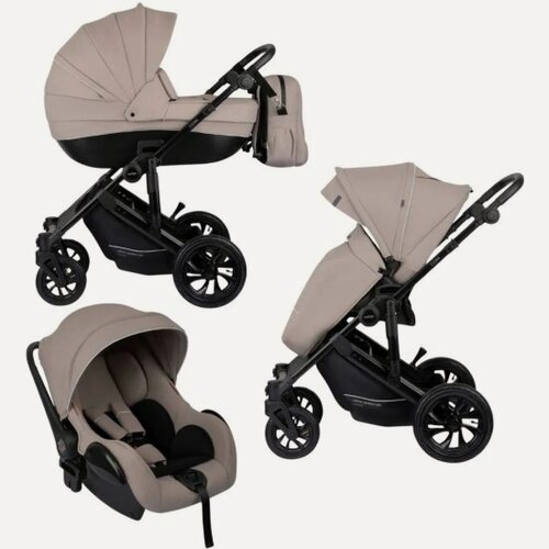 Изображение товара Коляска 3 в 1 Indigo COIN бежевый