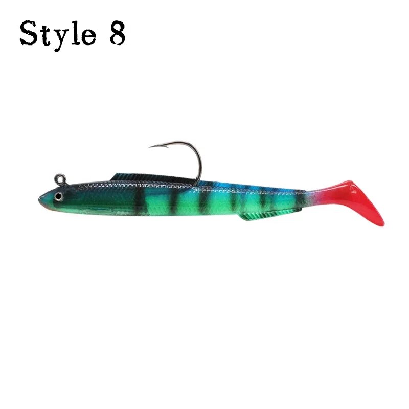 Силиконовая приманка T Tail Luya Electric Eel 15 см 30 г