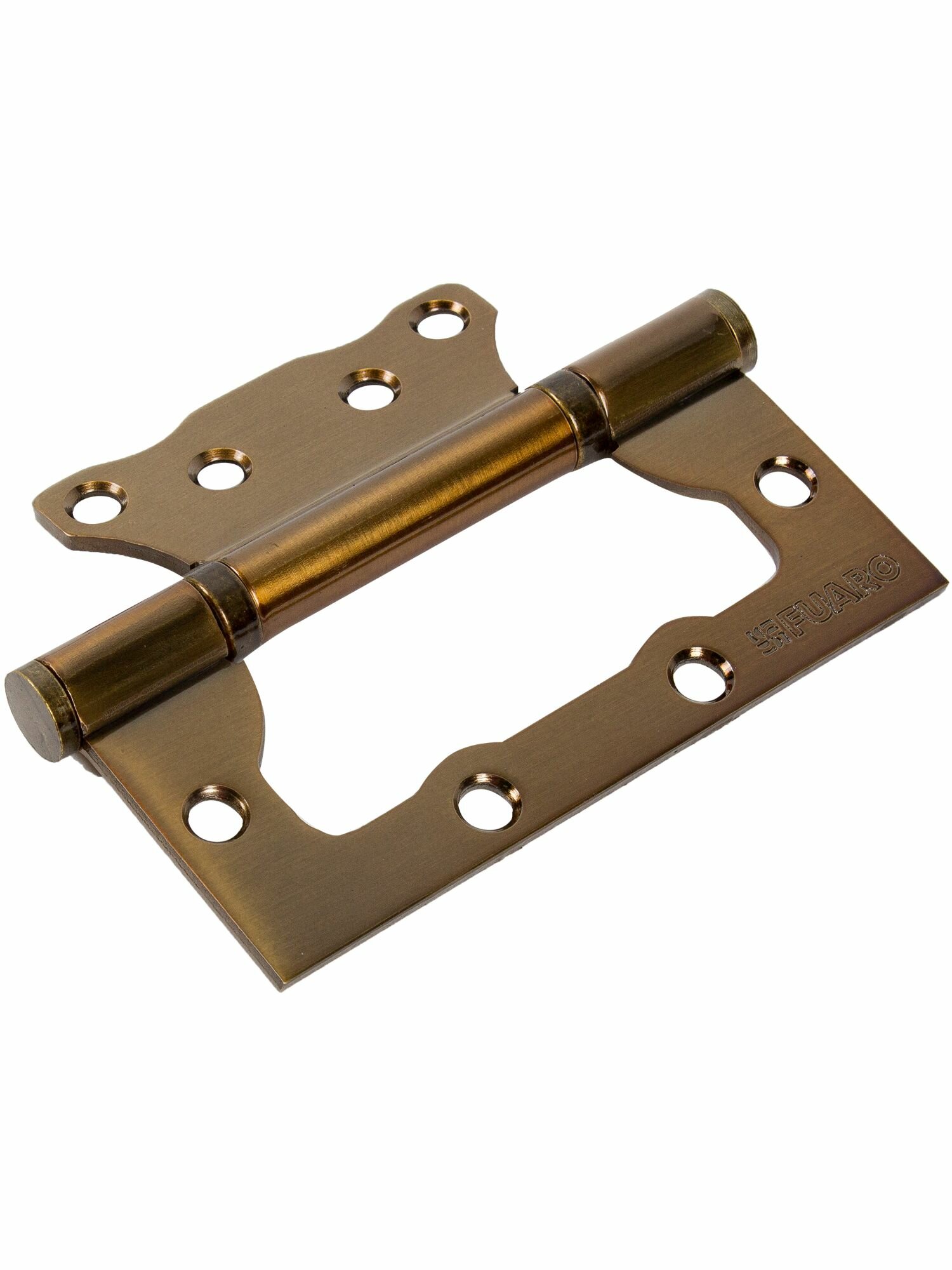 Петля без врезки N100500/2BB-CFB/BL 100x75x2.5 мм сталь цвет глянцевый кофе