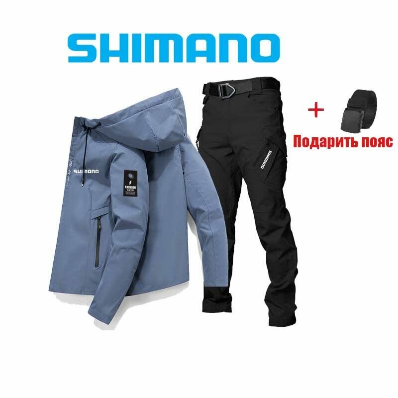 Shimano 2025 спецодежды с несколькими карманами для рыбалки и велоспорта набор