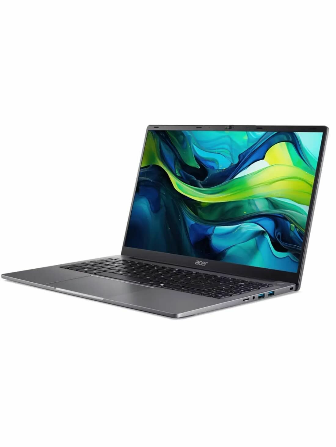 Ноутбук Acer Aspire AL15-32P-C1KD, 15.6"/Intel Celeron N4500/8 ГБ DDR4/256 ГБ SSD/Без системы, Серый (NX. JB8ER.001)
