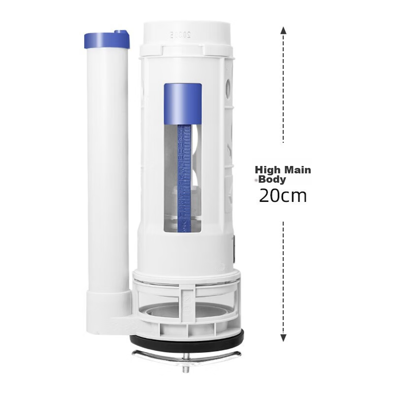 Hailitong General Toilet Tank Accessories Drain Valve Old-Style Integrated Water Pumping Flush Valve Toilet Flush Valve SJ21 Blue