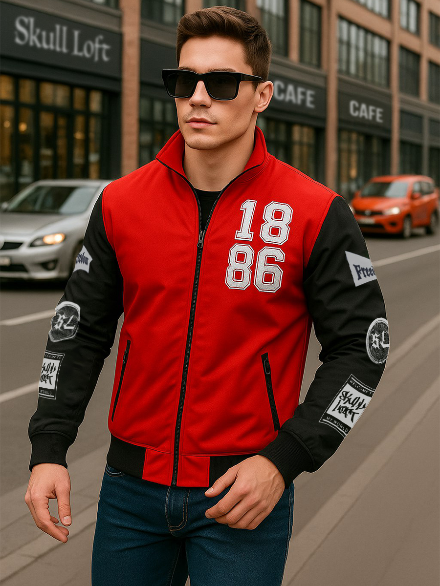 Ветровка Skull Loft мужская спортивная демисезонная