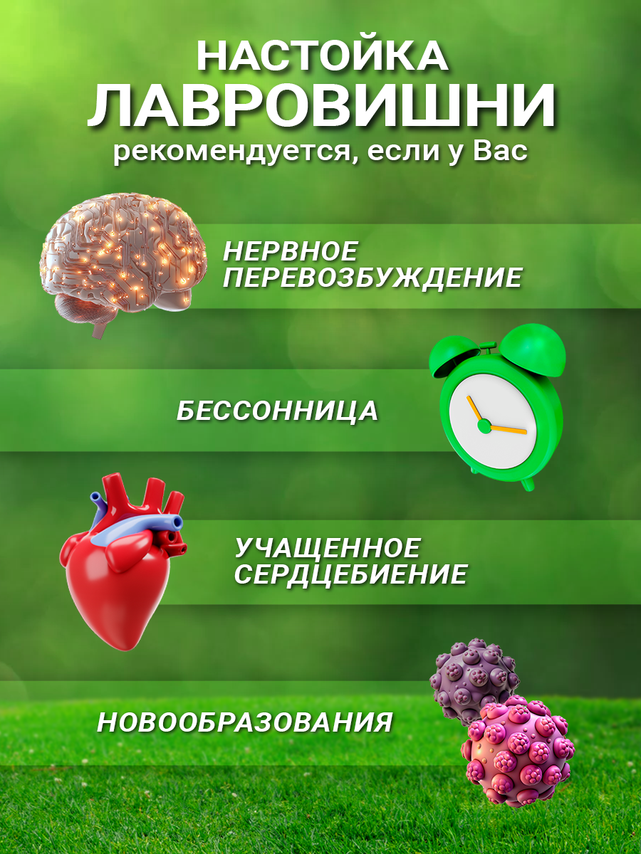 Картинки Настойка из лавровишни (экстракт из листьев) 100 мл НТК Жизненная Сила