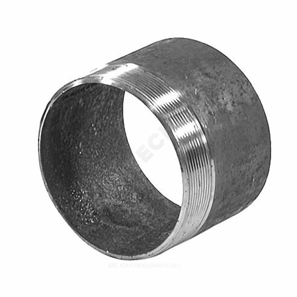 Резьба сталь, Ду 80, 3", L=80 мм, из труб по ГОСТ 3262-75 АС