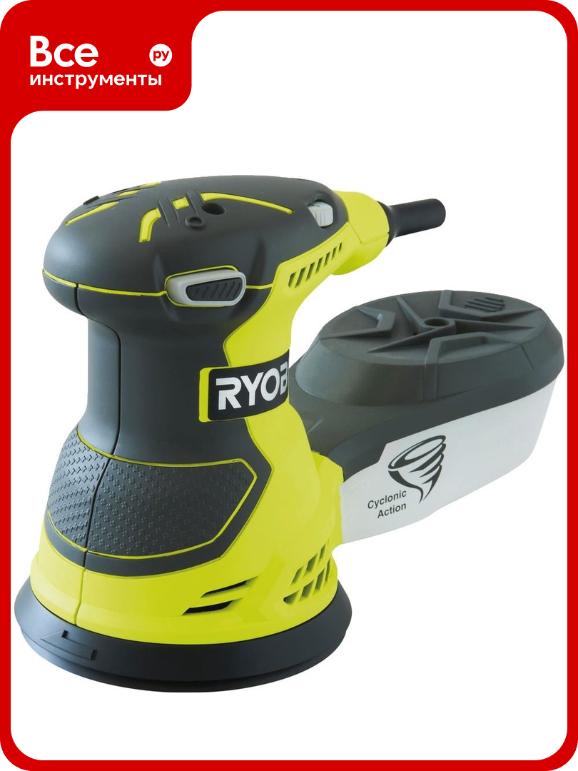 Эксцентриковая шлифмашина Ryobi ROS300A 5133001142