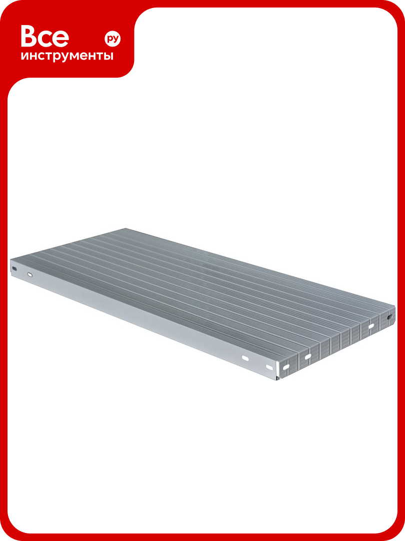 Полка SOLOS 100х60 светло-серый 000023064