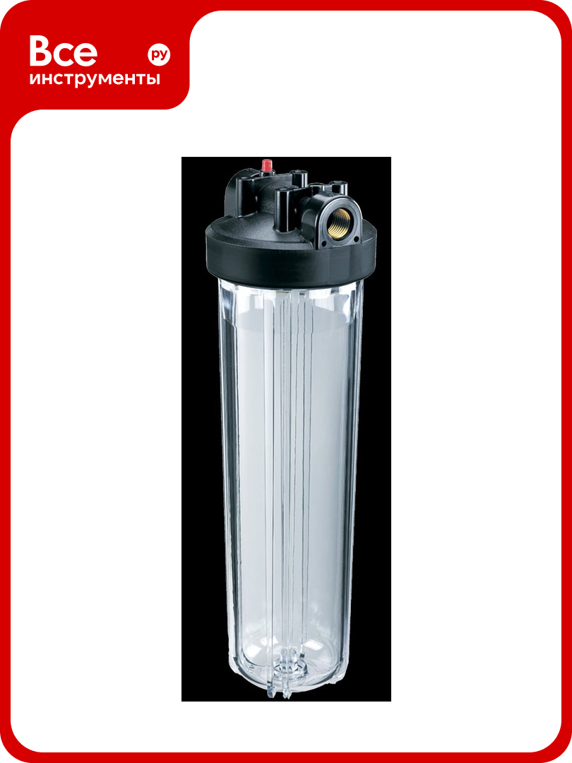 Колба UNIPUMP BIG BLUE CFC-20BB01C прозрачная без картриджа 53211