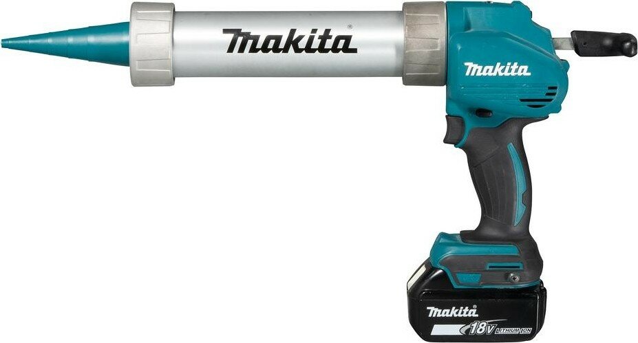 Пистолет для герметика Makita DCG180RYE (18V 2 x 1.5Ah Li-Ion)