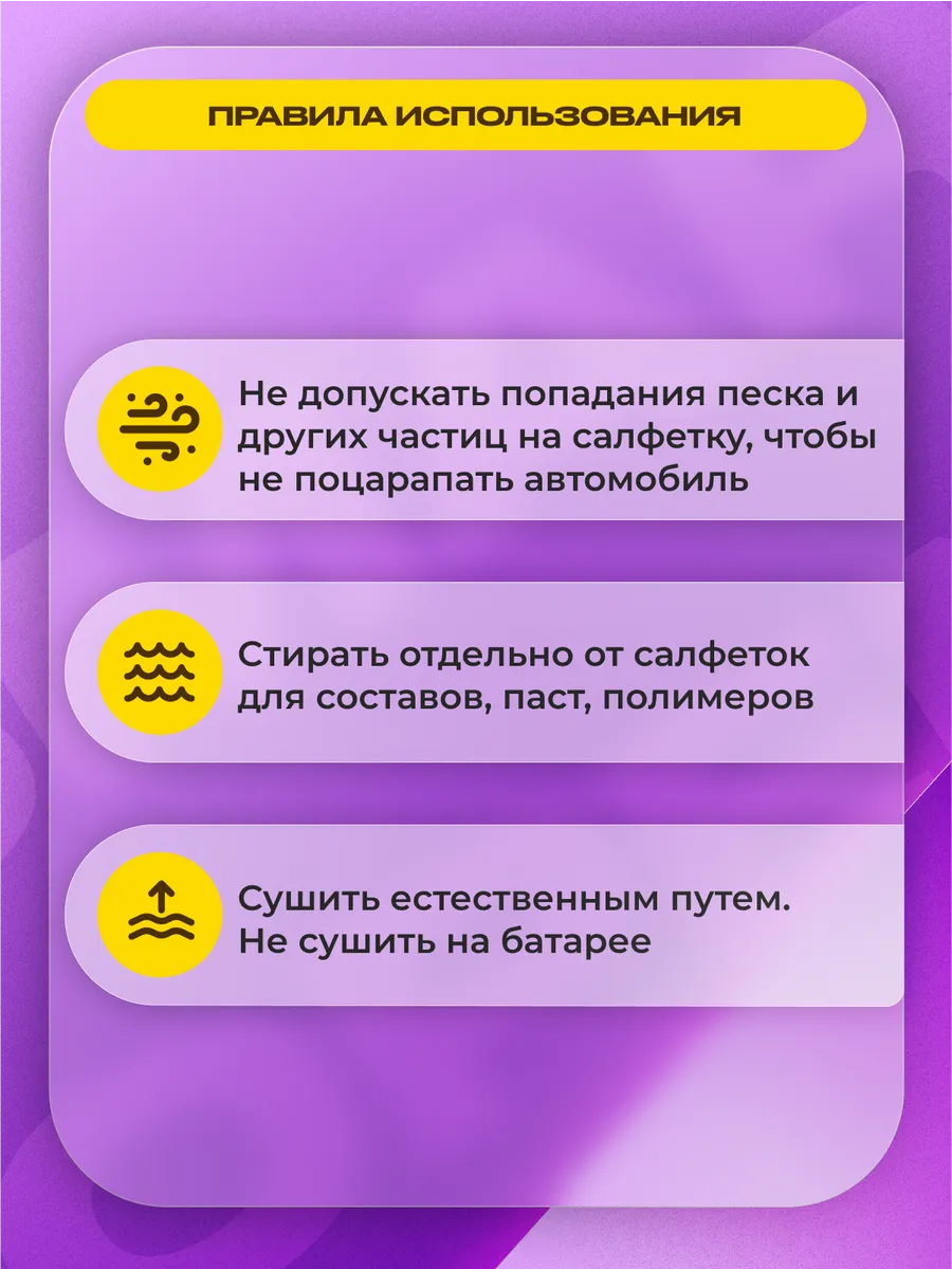 Микрофибра для автомобиля, тряпка из микрофибры, микрофибра тряпка Smart Open, Polish Fiber Special Series — фото 1