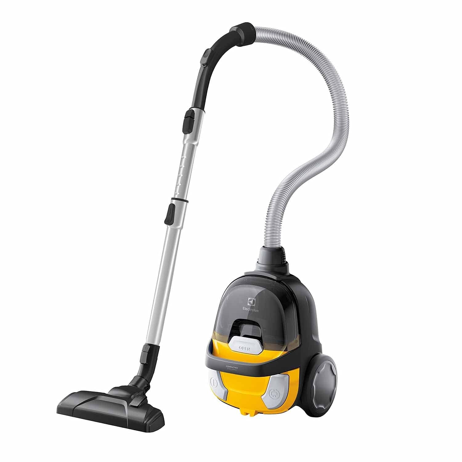 Пылесос Electrolux Z1230 CompactGo, 1600 Вт, без мешка, компактный и тихий для сухой уборки