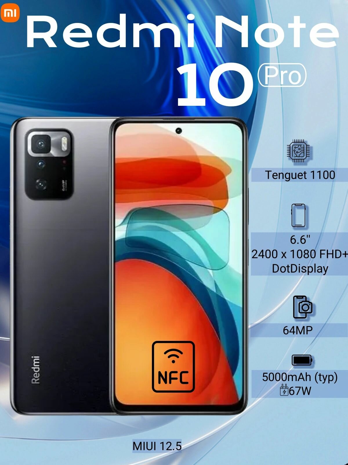 Xiaomi СмартфонRedmi Note 10 Pro