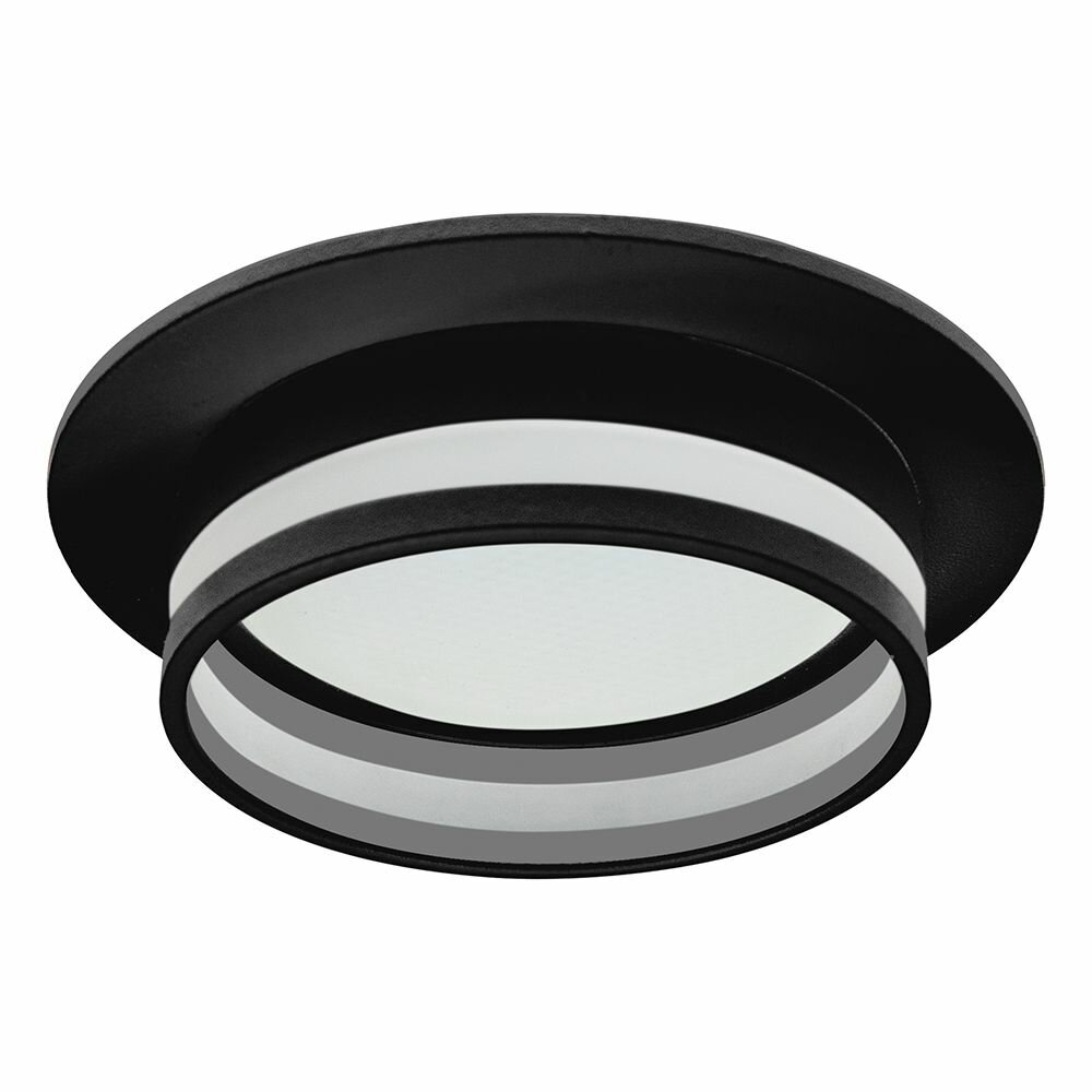 Светильник потолочный встраиваемый Feron DL502 W110xL110xH48 мм GX53 цвет черный арт. 51090