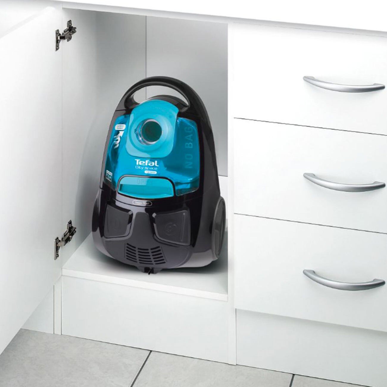 Пылесос Tefal TW2521, контейнер, сухой тип уборки, 750Вт, 7.65м — фото 1