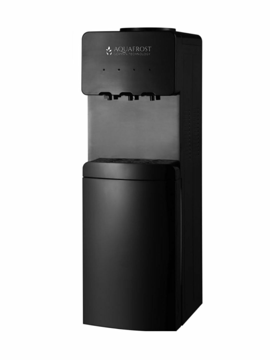 Куллер Кулер Aquafrost YLRX-2-806L, компрессорный, 3 крана, чёрный, напольный, 100°C нагрев