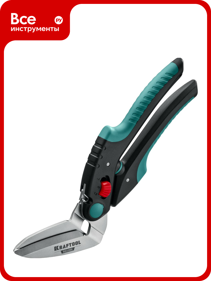 Многофункциональные прямые технические ножницы KRAFTOOL Bulldog 250 мм 23203