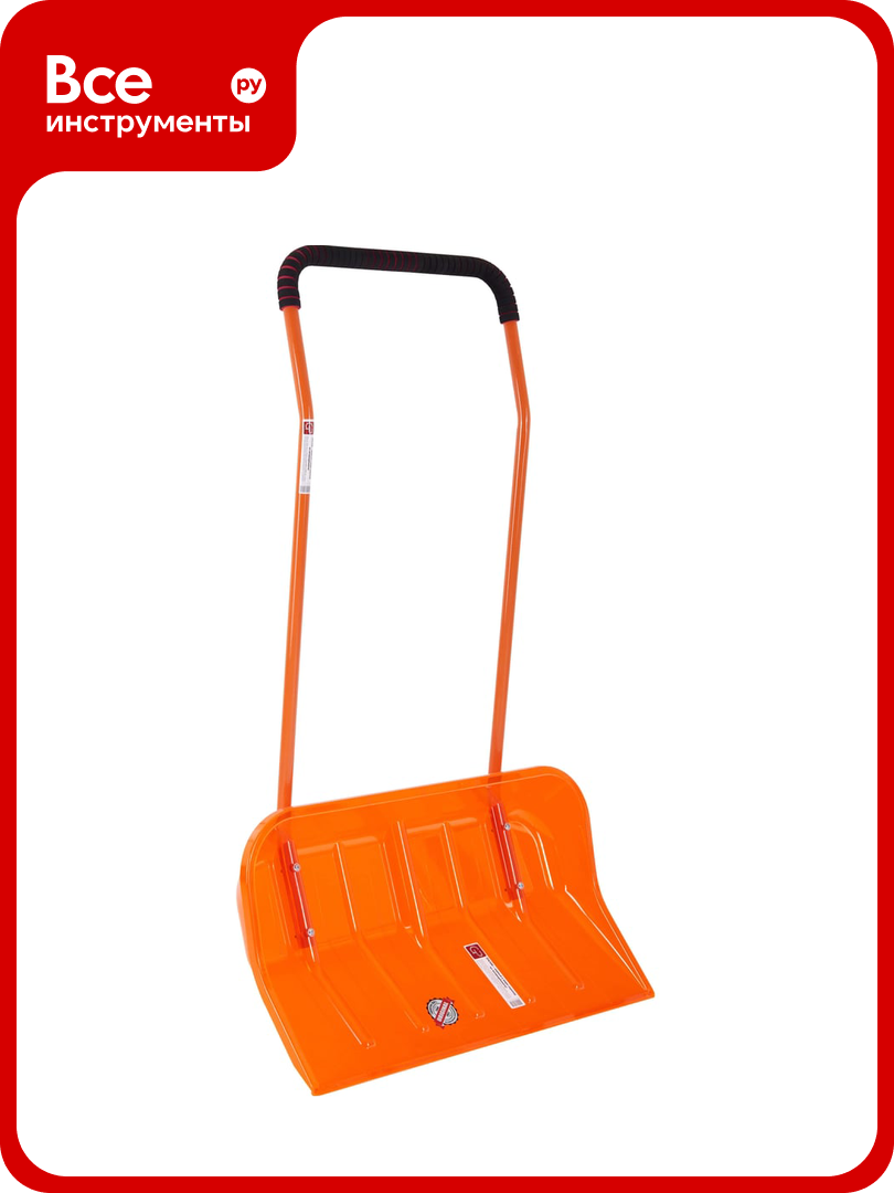 Скрепер из поликарбоната для уборки снега гамма-пласт эталон original premium box SCR002