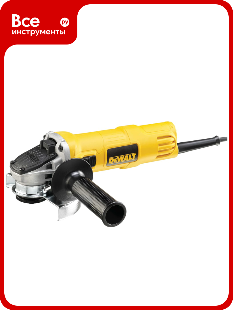 Угловая шлифмашина Dewalt DWE4057 800 Вт 125 мм 11800 об/мин DWE4057-QS