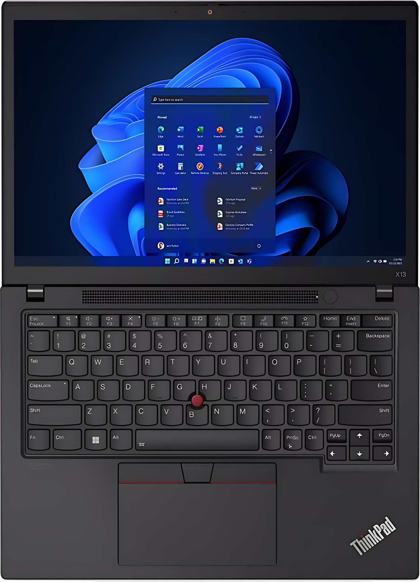 Компактный бизнес-ноутбук ThinkPad X13 Gen 3 с Ryzen 5 Pro, 13.3" WUXGA и быстрой DDR5-памятью