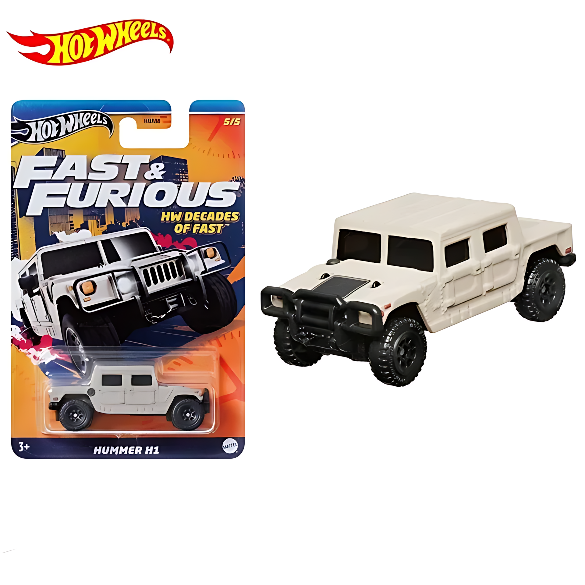 Машинка Hot Wheels "Premium Hummer H1", масштаб 1:64, для детей от 3 лет