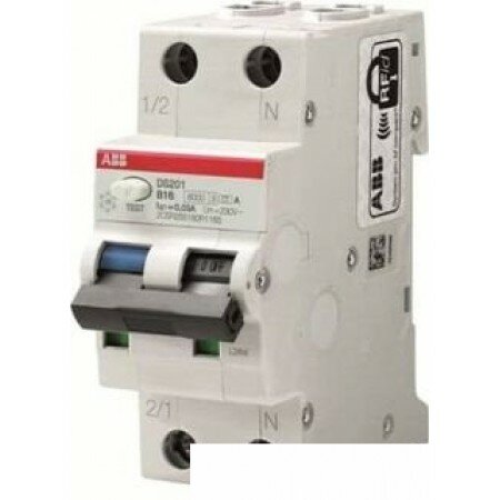 ABB DS201 C25 AC30 1P+N C 25A 30mA 6kA 2M 2CSR255080R1254
