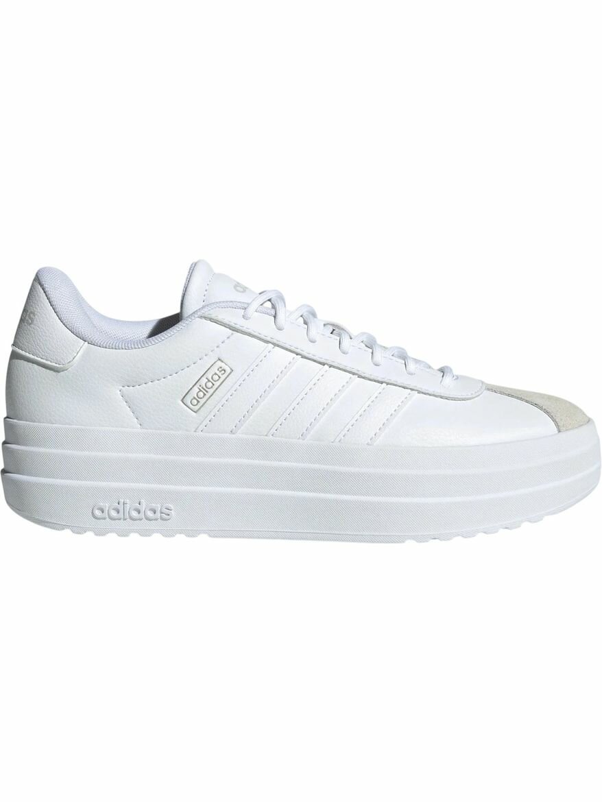 Кроссовки adidas Vl Court Bold W, полнота F, размер 4 UK, белый,