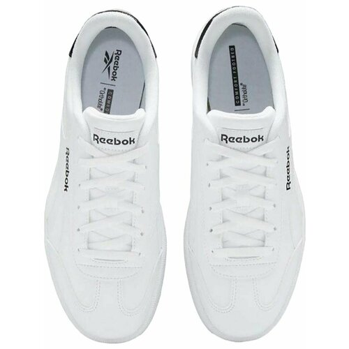 фото Кеды reebok smash edge s, полнота f, размер 6 us, белый/черный