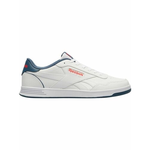 фото Кеды reebok court advance, полнота f, размер 10 us, белый/серый/красный