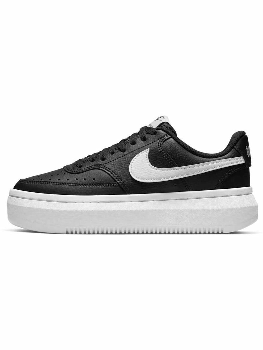 Кеды NIKE Court Vision Low Next Nature, полнота F, размер 5,5 US, черный