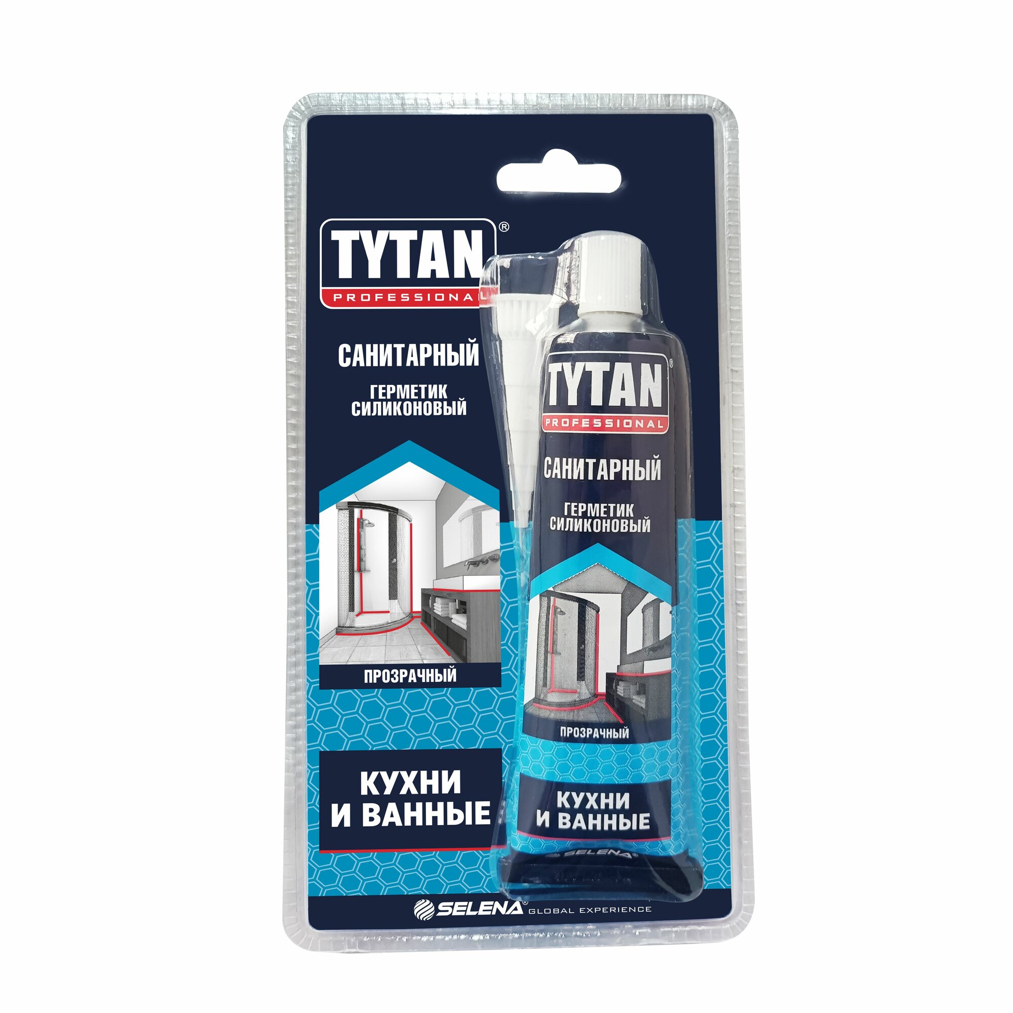 TYTAN Professional Санитарный герметик силиконовый белый 85мл