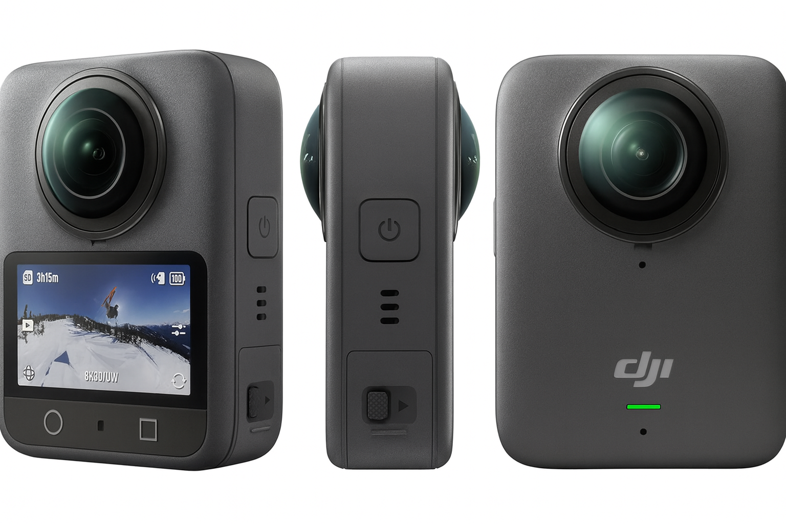 Камера DJI OSMO 360, видео до 8K, фото 120 МП, память 128 ГБ, EIS RockSteady, 4 микрофона