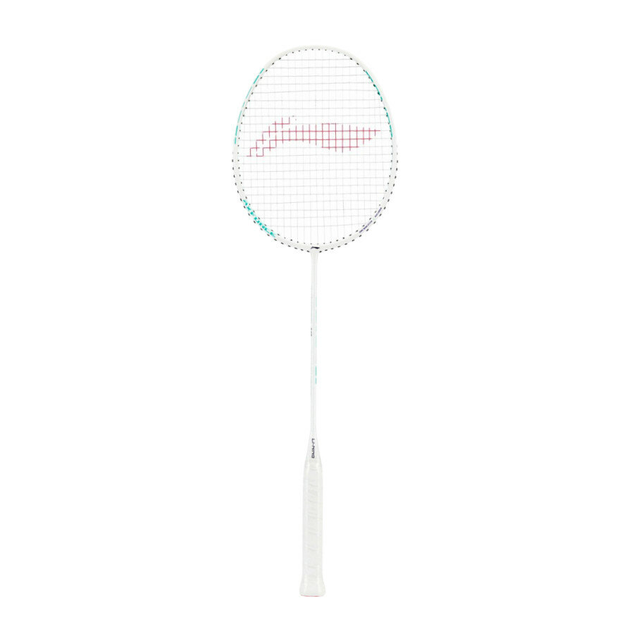 Ракетка для бадминтона Li-Ning Axforce 10 4U с натяжкой, White, 4U/5G