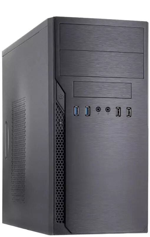 IRU 2074132 Компьютер Office 310H6S MT i3 12100 (3.3) 8Gb SSD512Gb UHDG 730 Free DOS GbitEth 400W черный