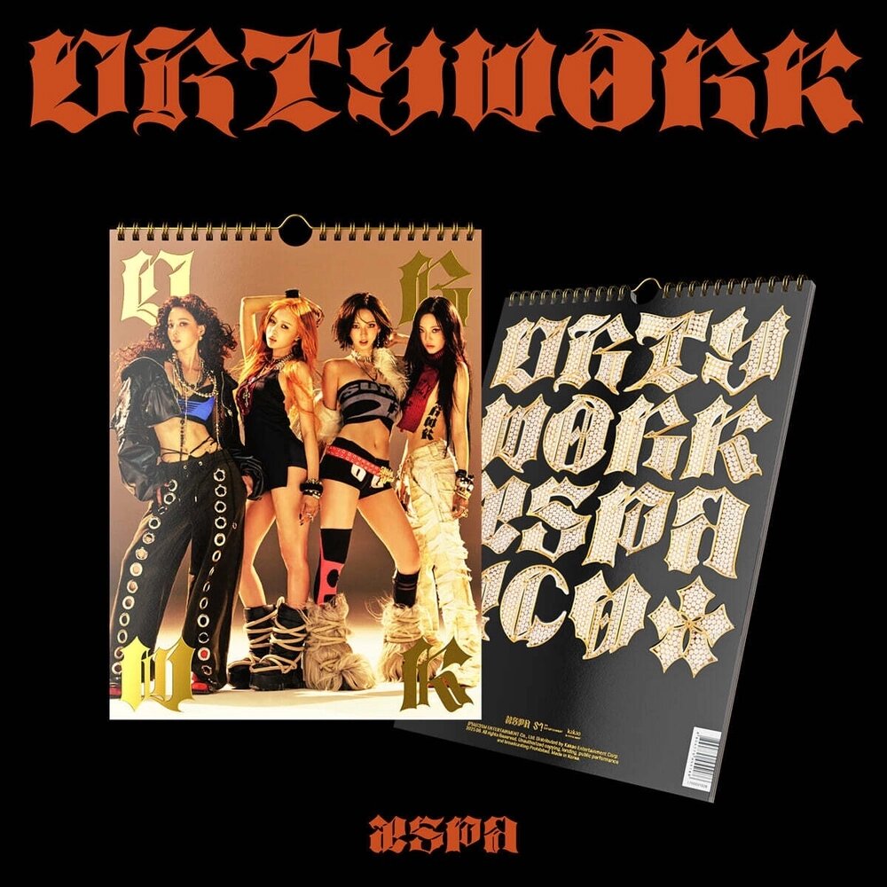Альбом aespa - Dirty Work (Dirty Worker Ver.) kpop