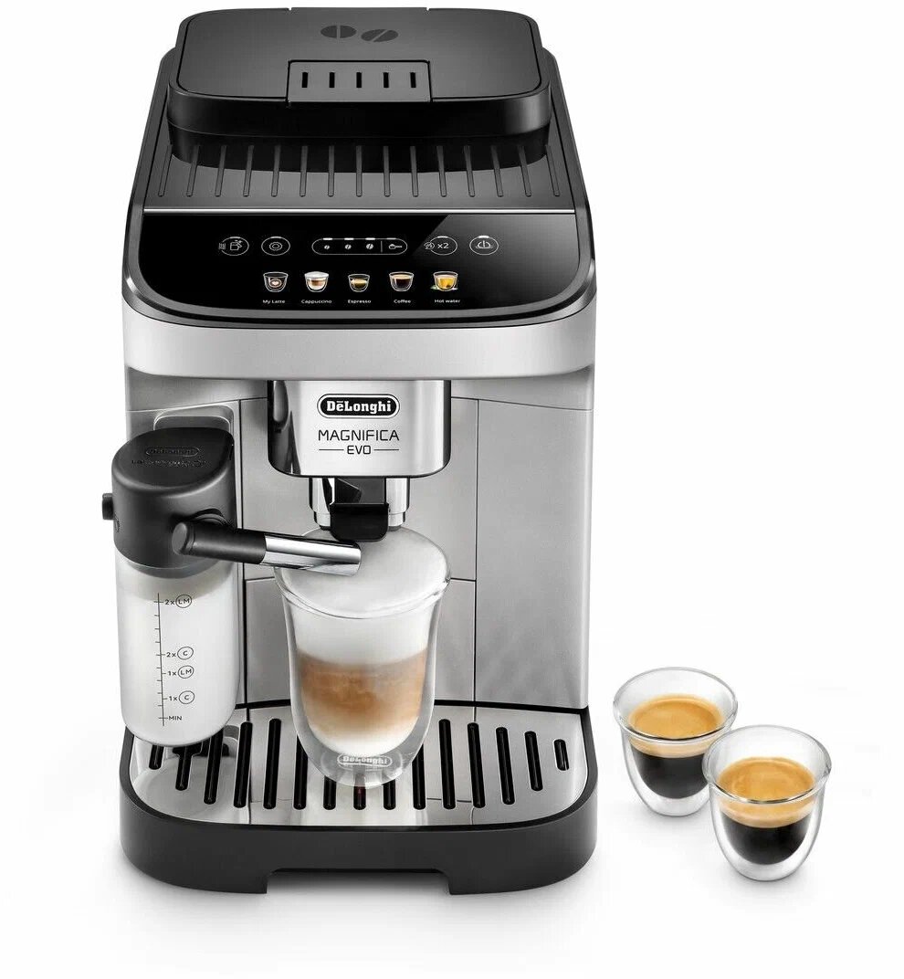 Кофемашина De'Longhi Magnifica Evo ECAM290.61 черный/серебристый