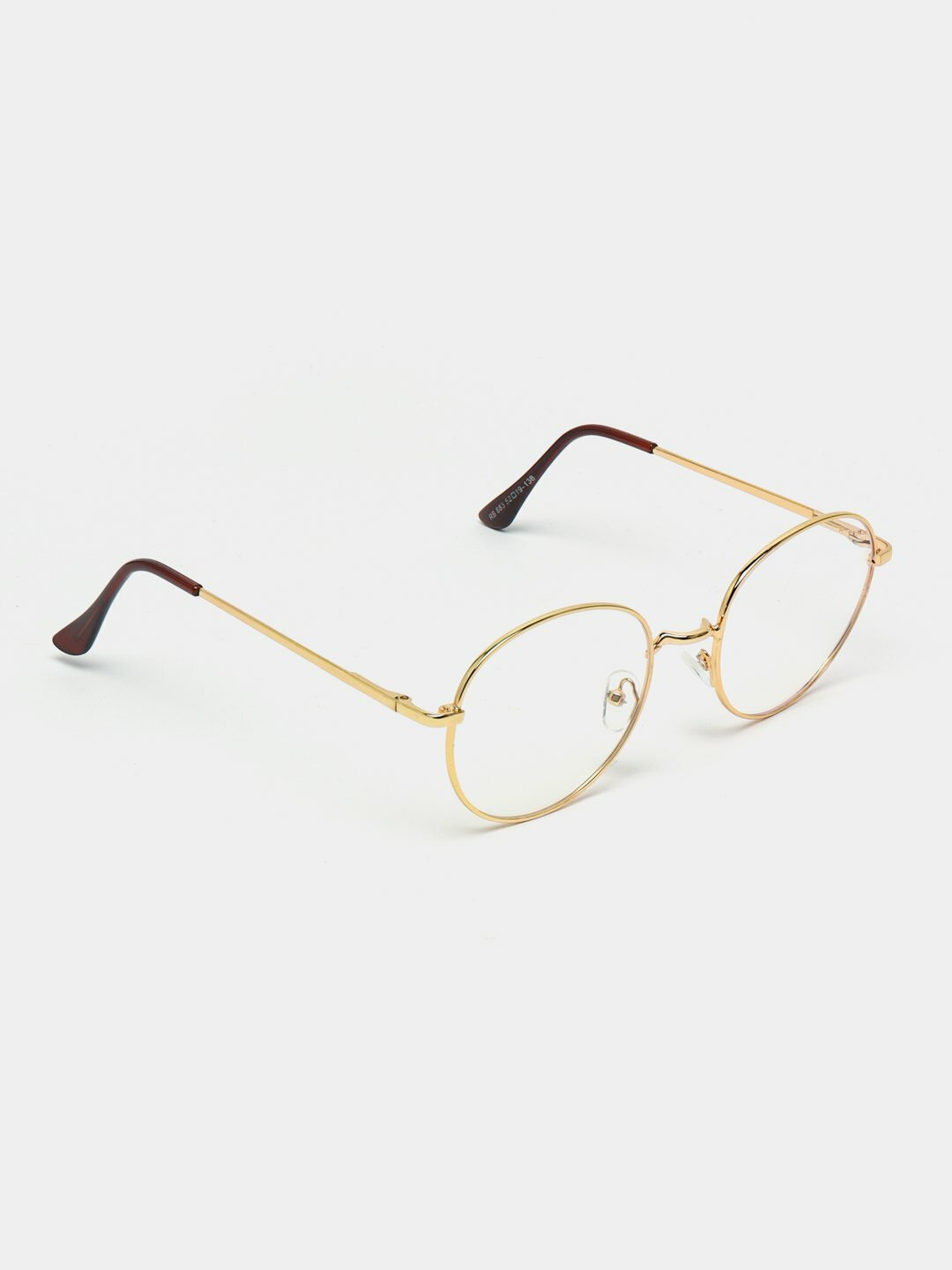 Компьютерные защитные очки, унисекс, круглые, бесцветные, стеклопластик