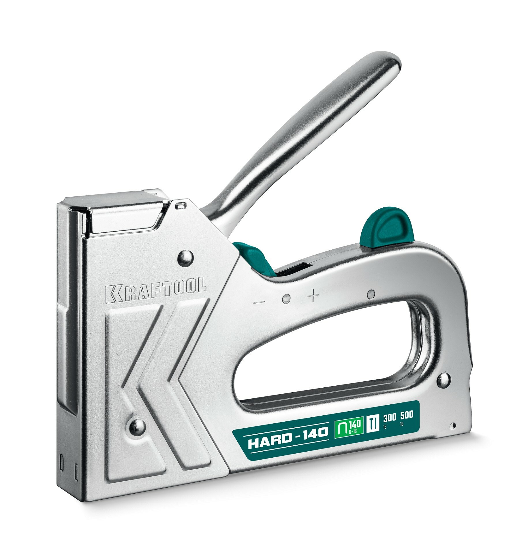 KRAFTOOL EXTREM 140 тип 140 (G/11/57) 20GA (6 - 16 мм)/300/500 стальной рессорный степлер (3185)