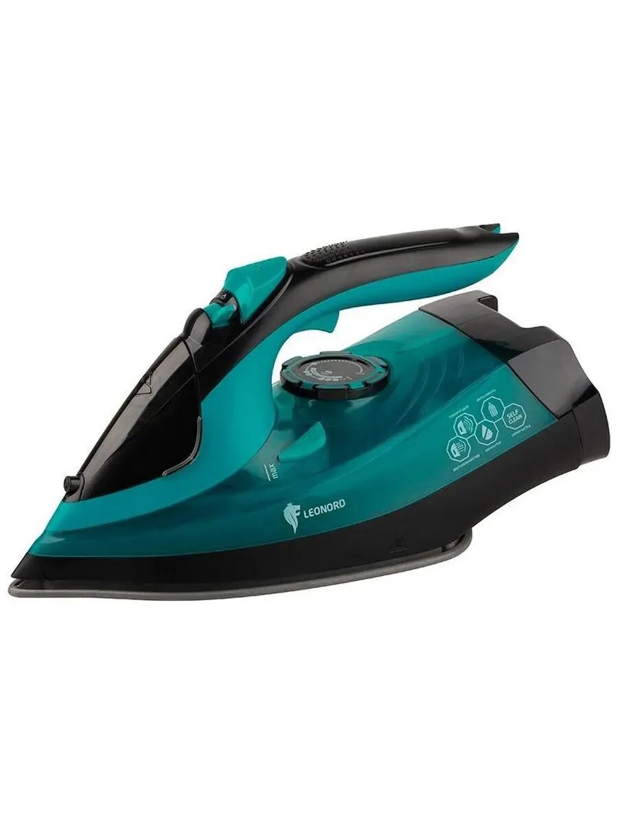 Утюг для глажки паровой беспроводной LE-1807U 2600Вт