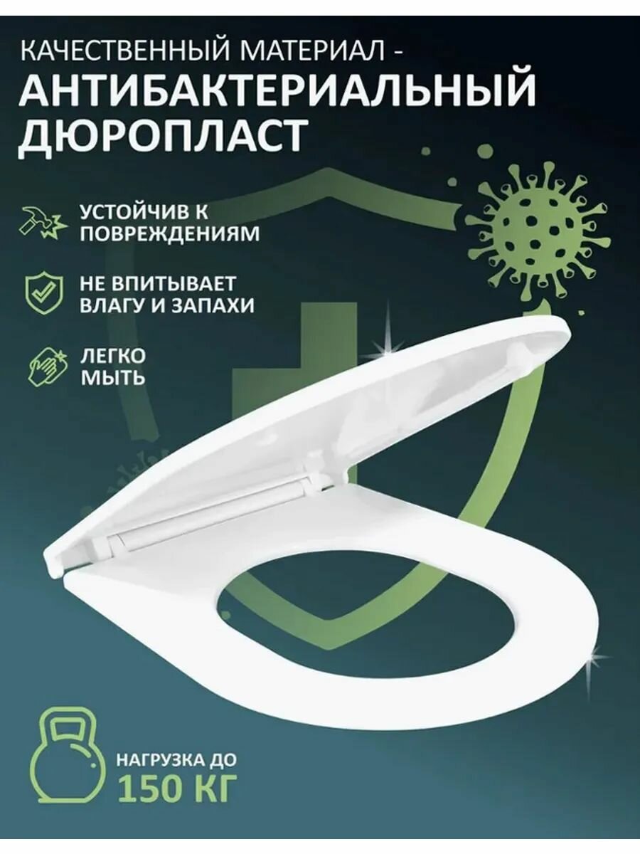 Крышки-Сиденья Для Унитазов Xiaomi Сиденье для унитаза с микролифтом быстросъемное крышка для унитаза универсальная полипропилен