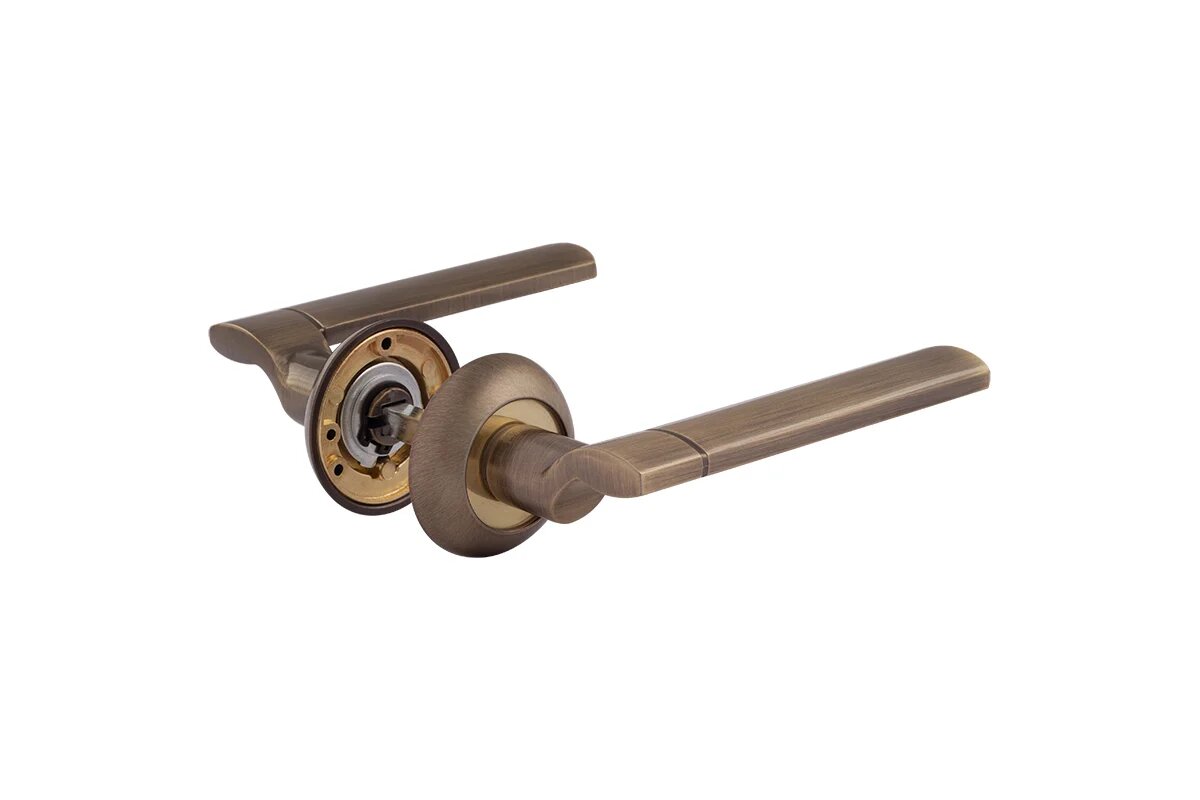 Дверная ручка нора-м 103А AL ст. бронза 15939