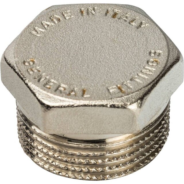 заглушка STOUT НР 3/4 латунь резьба - фото №1