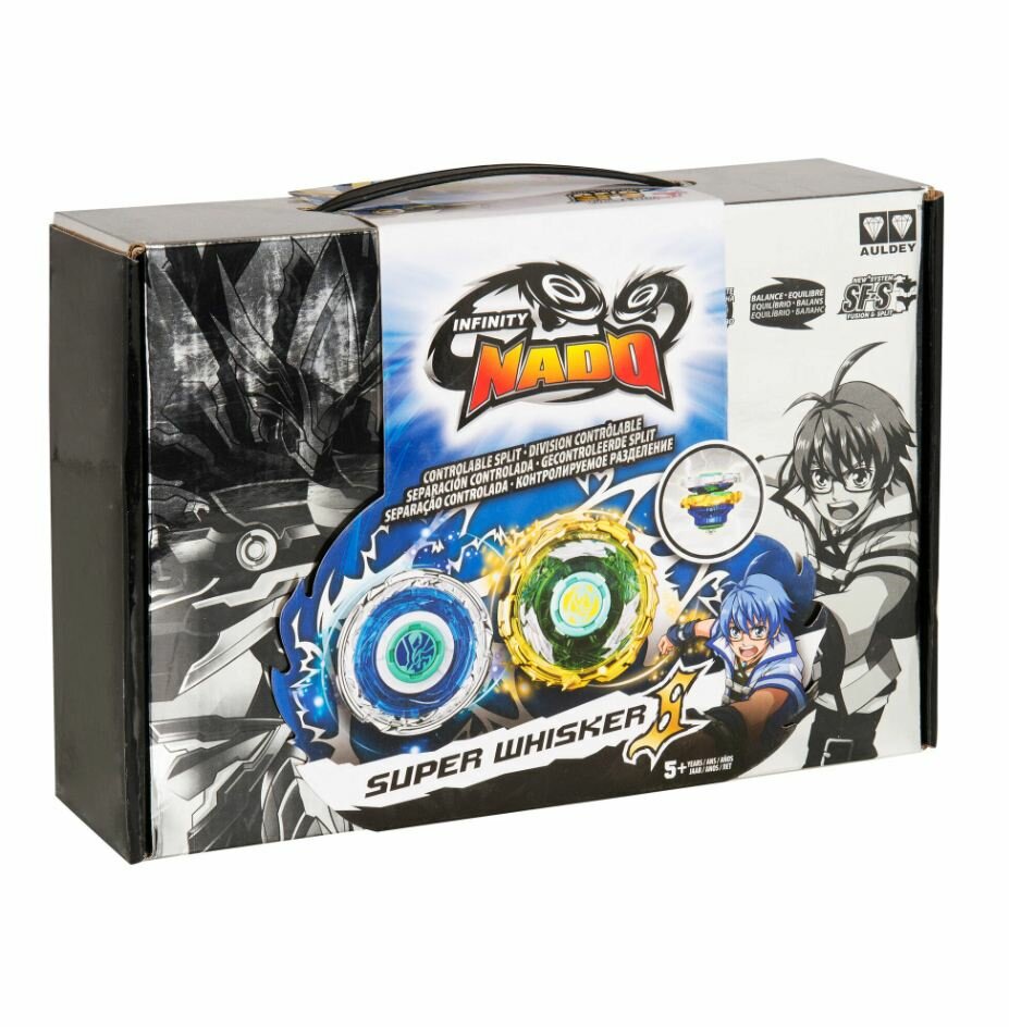 Волчок Infinity Nado Super Whisker Крэк 36063 - фото №7