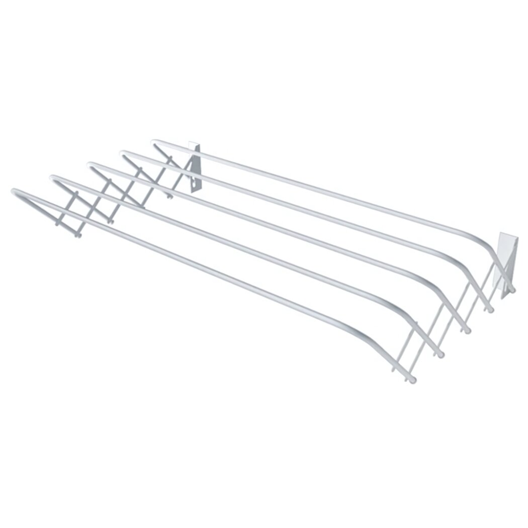 Сушилка для белья раздвижная настенная 08м из металла практичная и долговечная