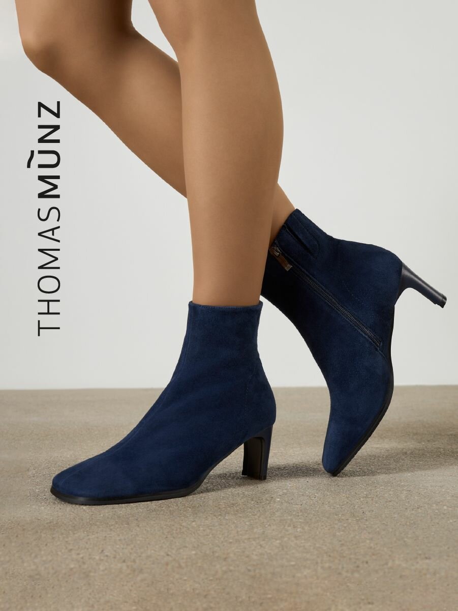 Ботильоны Thomas Munz размер 37 синий